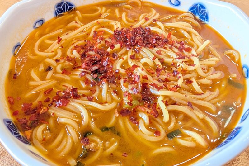 ファミマル「味仙本店監修 台湾ラーメン」