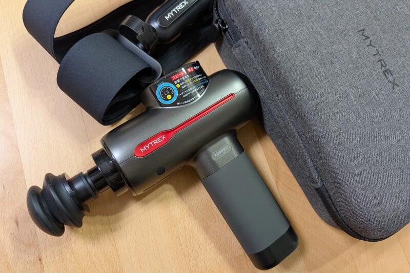 MYTREX 手圧変動マッサージガン「REBIVE2」